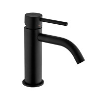 Смеситель для раковины Paffoni Light (цвет – черный матовый), без донного клапана