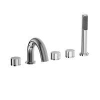 Змішувач на борт ванни Paffoni Jo (колір - хром)