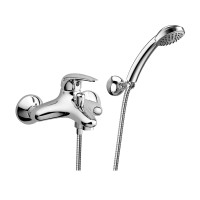 Змішувач для ванни Paffoni Duemila (колір - хром), з регульованим душовим гарнітуром