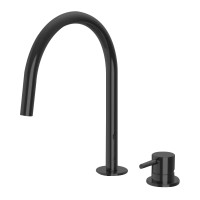 Смеситель для раковины Paffoni Light (цвет – черный матовый), без донного клапана