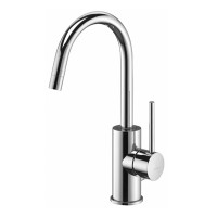 Змішувач для раковини високий Paffoni Light (колір - хром), с донным клапаном