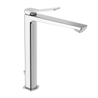 Змішувач для раковини високий Paffoni Tilt (колір - хром), з донним клапаном