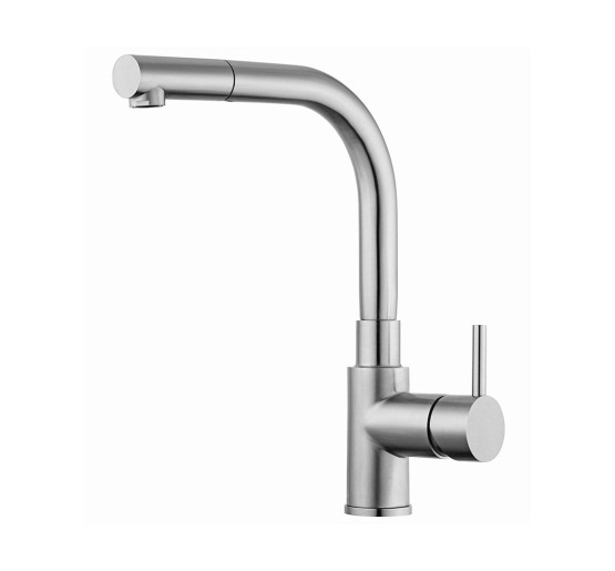 Змішувач для кухні Paffoni Steel (колір - сталь)