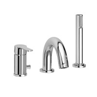 Змішувач на борт ванни Paffoni Red (колір - хром)