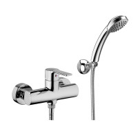 Змішувач для душу Paffoni Red (колір - хром), з регульованим душовим гарнітуром