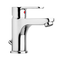 Смеситель для раковины Paffoni Blu (цвет – хром), с донным клапаном