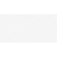 Плитка стінова Ceramika Konskie White Chevron RECT MAT 300x600x8,5