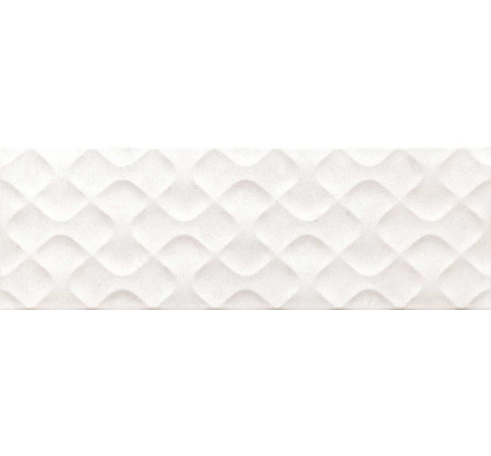 Плитка стінова Ceramika Color VISUAL White Ribbon 250x750
