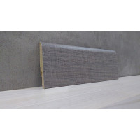 Плінтус з МДФ 70x16, з цифровим друком та порами дерев.168, Lucciano, Італія