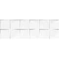 Плитка стінова Ceramika Konskie White Glossy Quadra RECT 250x750x9