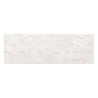 Плитка стеновая Ceramika Color UNIVERSAL White Hexagon 250x750x9