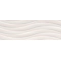 Плитка стеновая Ceramika Color Living Cream Wave 250x750