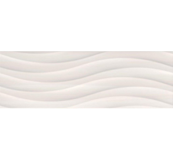 Плитка стеновая Ceramika Color Living Cream Wave 250x750