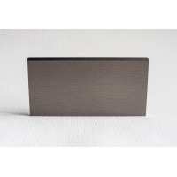 Плінтус з МДФ, 96x16x2400 форма M2 Титан, Lucciano, Італія