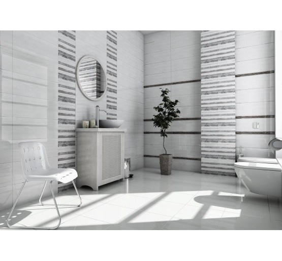 Плитка стінова Ceramika Color Lakewood White 200x600