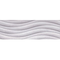 Плитка стінова Ceramika Konskie Milano Soft Grey Wave 250x750x9