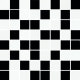Мозаика Ceramika Color Черно-белая 25x25 код 4439