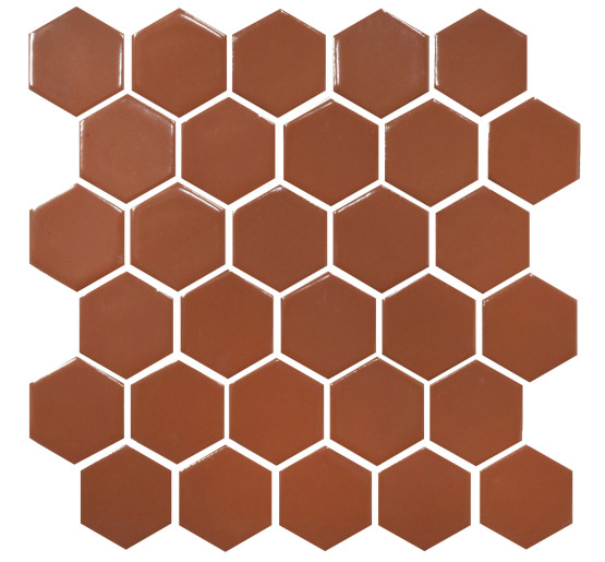 Мозаика H 6009 Hexagon Brown 295x295x9 Котто Керамика