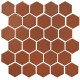 Мозаика H 6009 Hexagon Brown 295x295x9 Котто Керамика