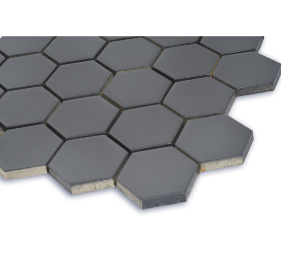 Мозаика H 6003 Hexagon Grey Shedol 295x295x9 Котто Керамика