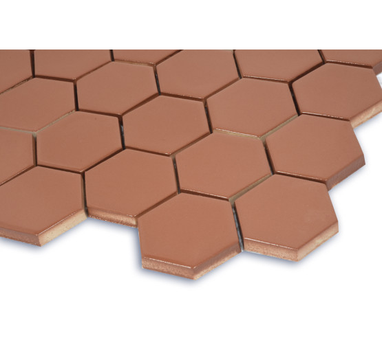 Мозаїка H 6009 Hexagon Brown 295x295x9 Котто Кераміка