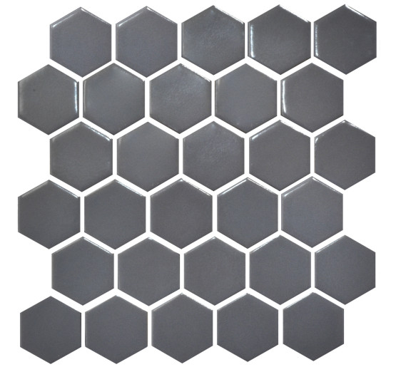 Мозаика H 6003 Hexagon Grey Shedol 295x295x9 Котто Керамика