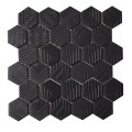 Мозаика HST 6021 Hexagon Black MATT 295x295x9 Котто Керамика