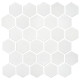 Мозаика H 6024 Hexagon White 295x295x9 Котто Керамика