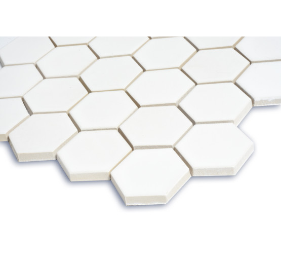 Мозаїка H 6024 Hexagon White 295x295x9 Котто Кераміка