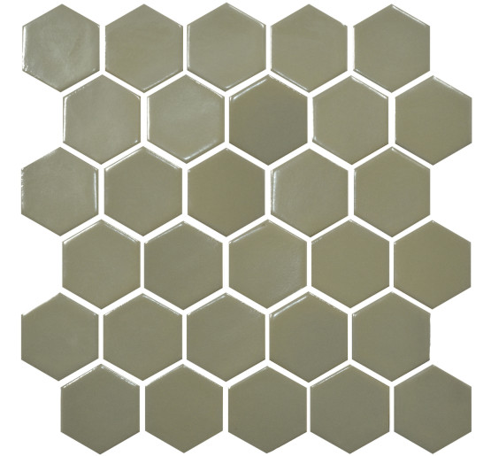 Мозаика H 6012 Hexagon Maus Grey 295x295x9 Котто Керамика