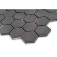 Мозаика H 6006 Hexagon Choco Brown 295x295x9 Котто Керамика