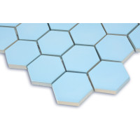 Мозаика H 6026 Hexagon Light Blue 295x295x9 Котто Керамика