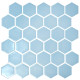 Мозаїка H 6026 Hexagon Light Blue 295x295x9 Котто Кераміка