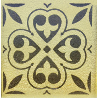 Вставка Tako GTP 73005 Light Beige Gold 73х73х8 Котто Керамика