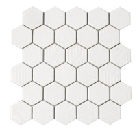 Мозаїка HST 6024 Hexagon White 295x295x9 Котто Кераміка