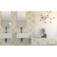 Плитка стеновая ZALETTI-R BLANCO 320х990x11 Arcana Ceramica