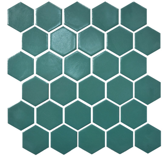 Мозаика H 6017 Hexagon Aqvamarine 295x295x9 Котто Керамика