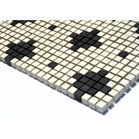 Мозаїка МІ7 К060600 Eleganza Nero-Salino 288х288х10 Котто Кераміка