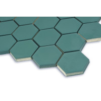 Мозаика H 6017 Hexagon Aqvamarine 295x295x9 Котто Керамика