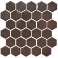 Мозаика H 6005 Hexagon Coffee Brown 295x295x9 Котто Керамика