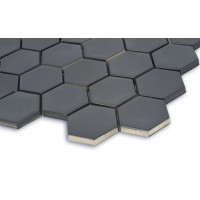 Мозаика H 6022 Hexagon Grafit Black 295x295x9 Котто Керамика