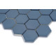 Мозаика H 6008 Hexagon Steel Blue 295x295x9 Котто Керамика