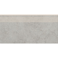 Сходинка пряма HIGHBROOK LIGHT GREY STEPTREAD 298х598x8 Cersanit