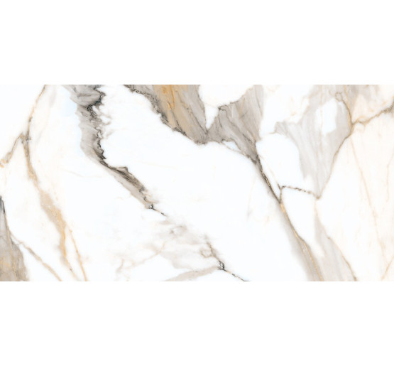 Плитка керамогранітна Dorado White RECT SAT 598x1198x8 Cersanit