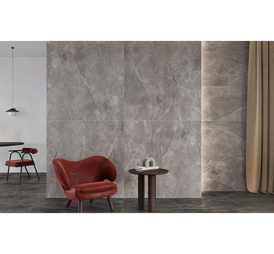 Плитка керамогранітна Marengo Light Grey RECT 598x1198x8 Cersanit