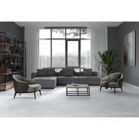 Плитка керамогранітна Solano Light Grey MAT 598x1198x8 Cersanit