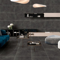 Плитка керамогранітна Solano Anthracite MAT 598x598 Cersanit