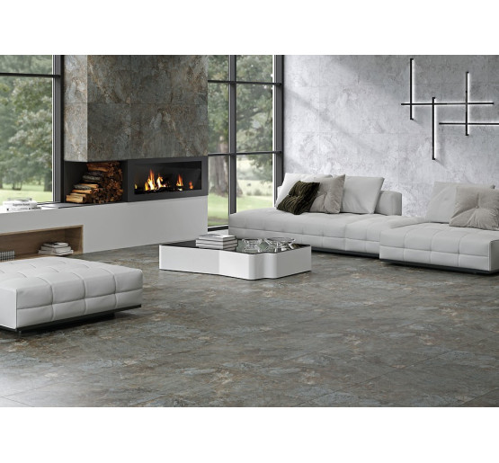 Плитка керамогранітна Marcello Grey RECT 598x598x8 Cersanit