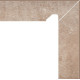 Цоколь правий Scandiano Ochra 2х-елементний 81x300x11 Paradyz