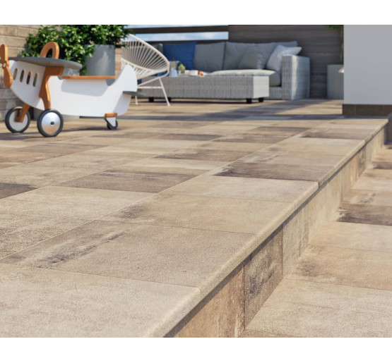 Цоколь правий Scandiano Ochra 2х-елементний 81x300x11 Paradyz